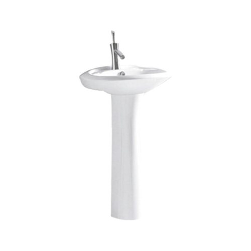 Colonna 1785.68- in Ceramica Bianco Lucido