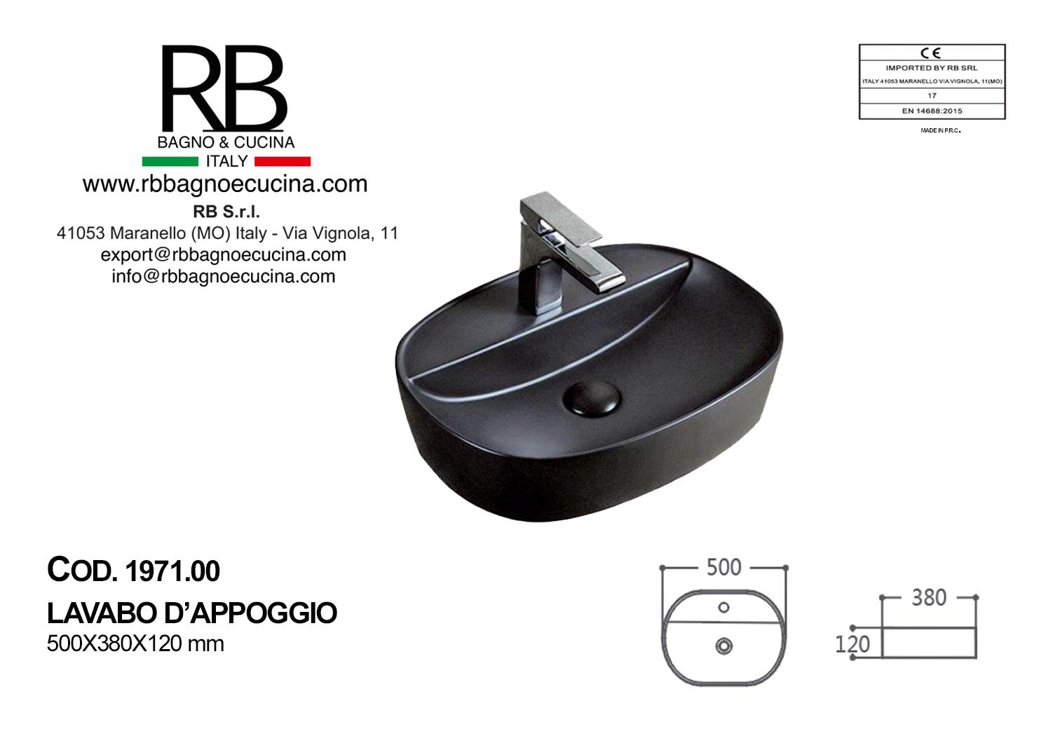 1971.00-LAVABO D'APPOGGIO IN CERAMICA - immagine 4