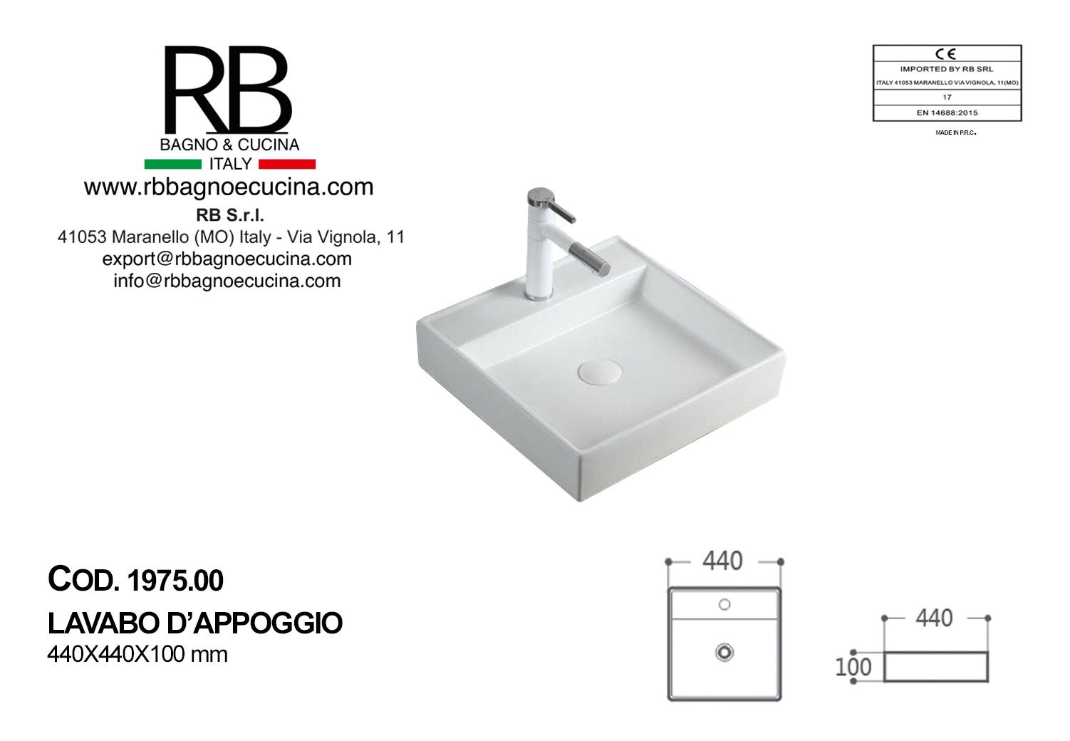 1975.00-LAVABO D'APPOGGIO IN CERAMICA - immagine 5