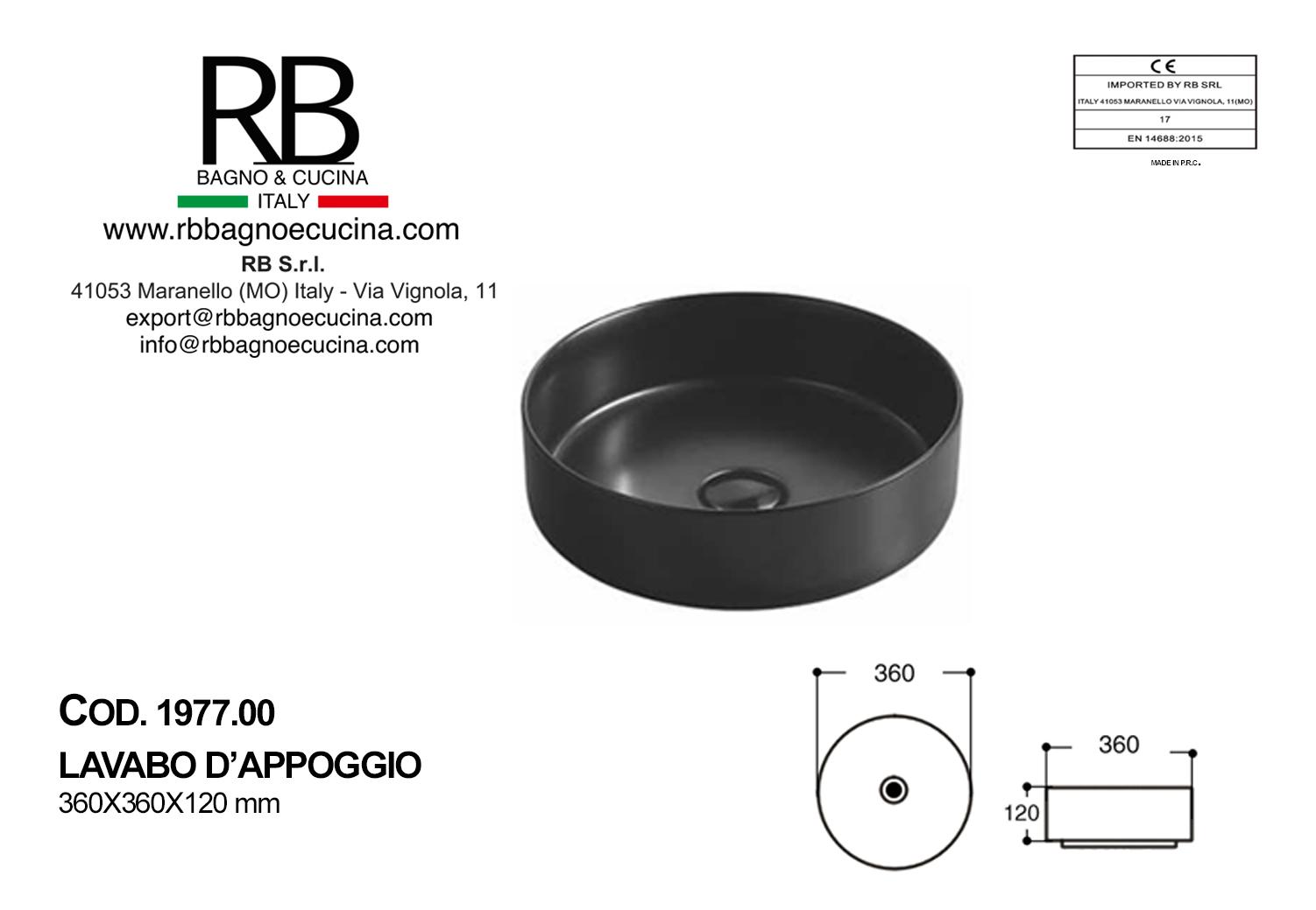 1977.00-LAVABO D'APPOGGIO IN CERAMICA - immagine 5