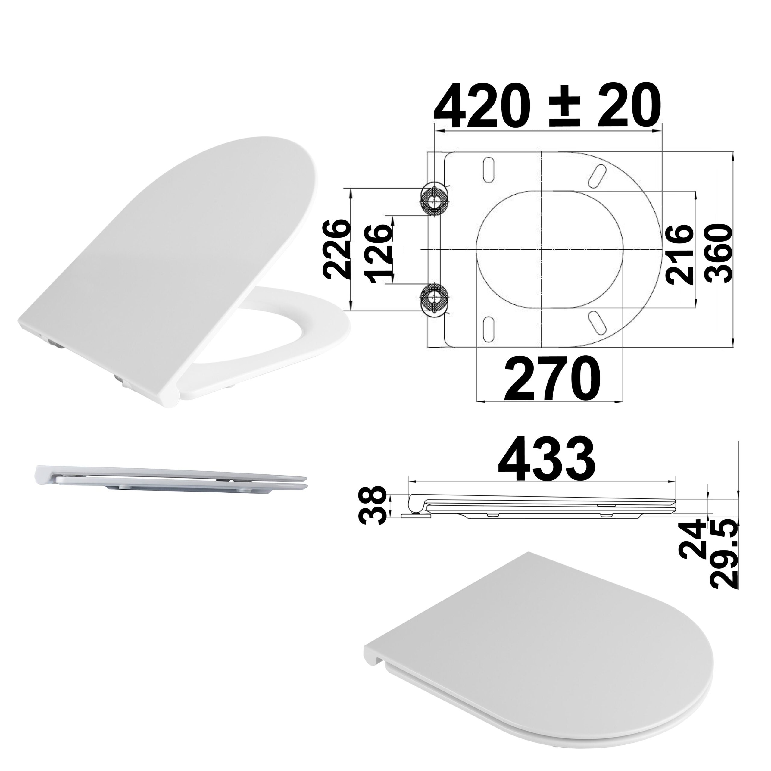 Catalano -0524.10 Canova Royal Bianco Matt - immagine 8