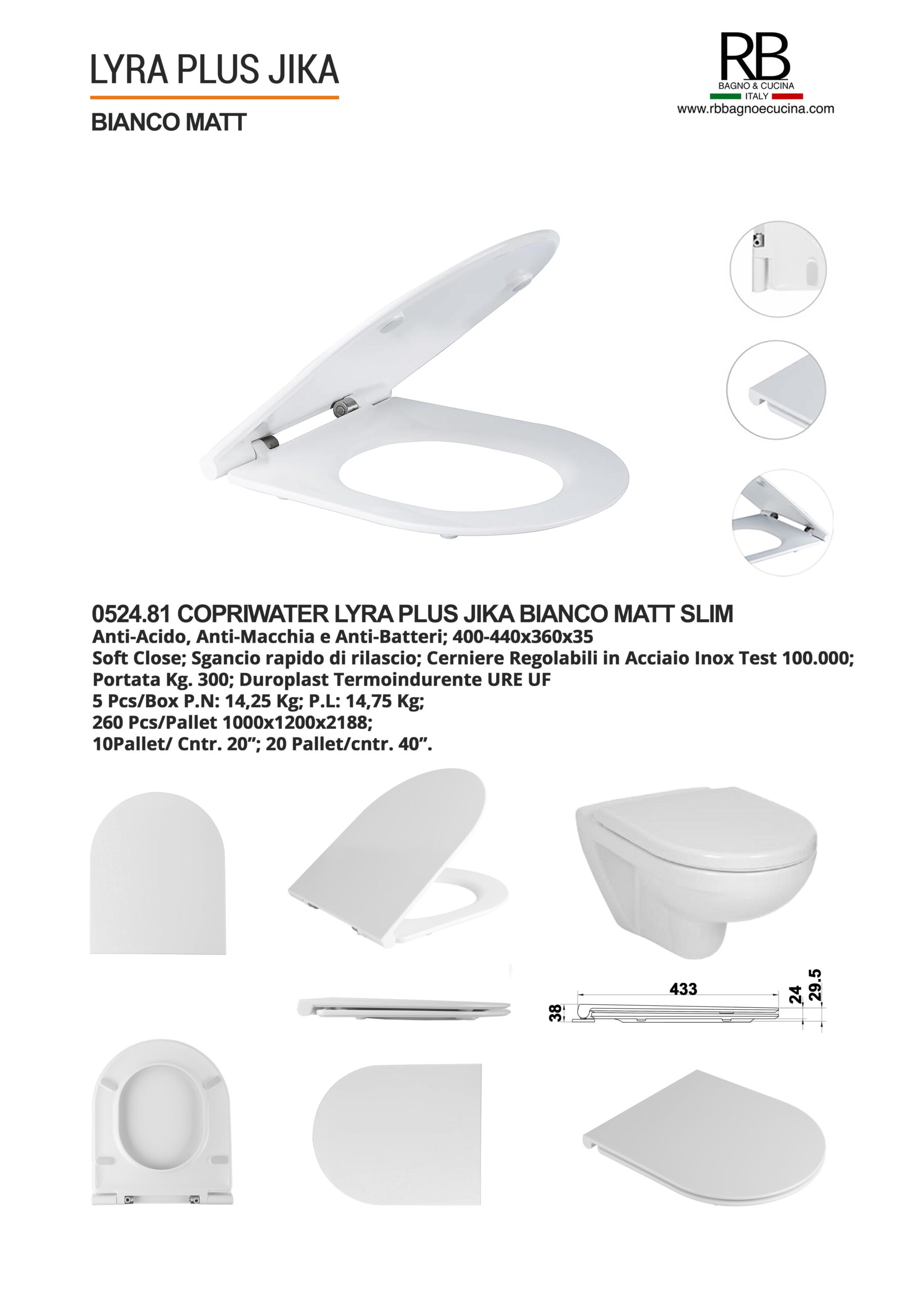 Jika -0524.81 Lyra Plus Bianco Matt - immagine 9