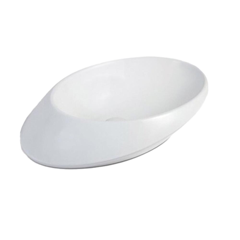 1950.01-Lavabo d'appoggio Bianco in Ceramica - immagine 2