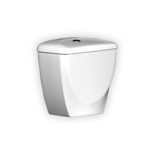 Serie Roma-1787.50 Cassetta Monoblocco Roma 430x210x400 in Ceramica Bianco Lucido.