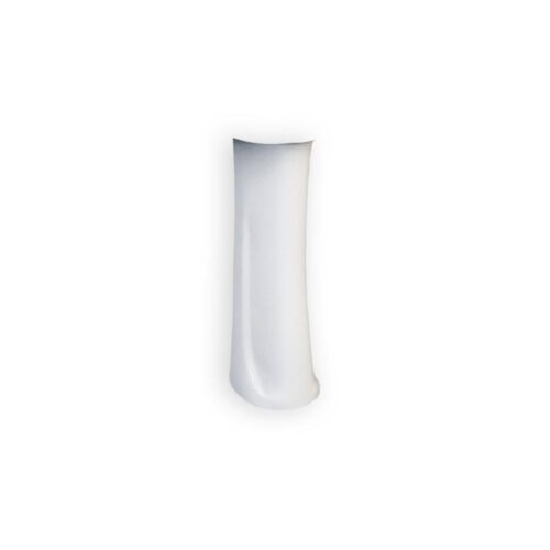Serie Roma-1790.00 Colonna Roma 210x210x655 in Ceramica Bianco Lucido.